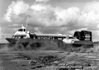 AP1-88 hovercraft on the Solent